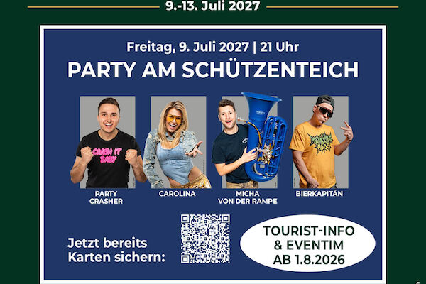 Jubiläum 2027: Kartenvorverkauf ab 01.08.2026